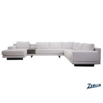 Zenlia Home Store - Contemporary L-shaped sectional sofa with clean lines, plush cushions, and integrated side table, designed for spacious modern living. - Furniture Stores Near Me - Woodbridge, Ontario Zenlia Home Store - Contemporary L-shaped sectional sofa with clean lines, plush cushions, and integrated side table, designed for spacious modern living. - Furniture Stores Near Me - Woodbridge, Ontario