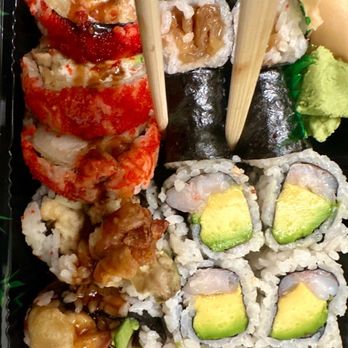 Honshu - Shrimp Avocado Roll. King Crab Roll. Kanpyo Roll. - Sushi Bars Near Me - Jersey City, New Jersey Honshu - Shrimp Avocado Roll. King Crab Roll. Kanpyo Roll. - Sushi Bars Near Me - Jersey City, New Jersey