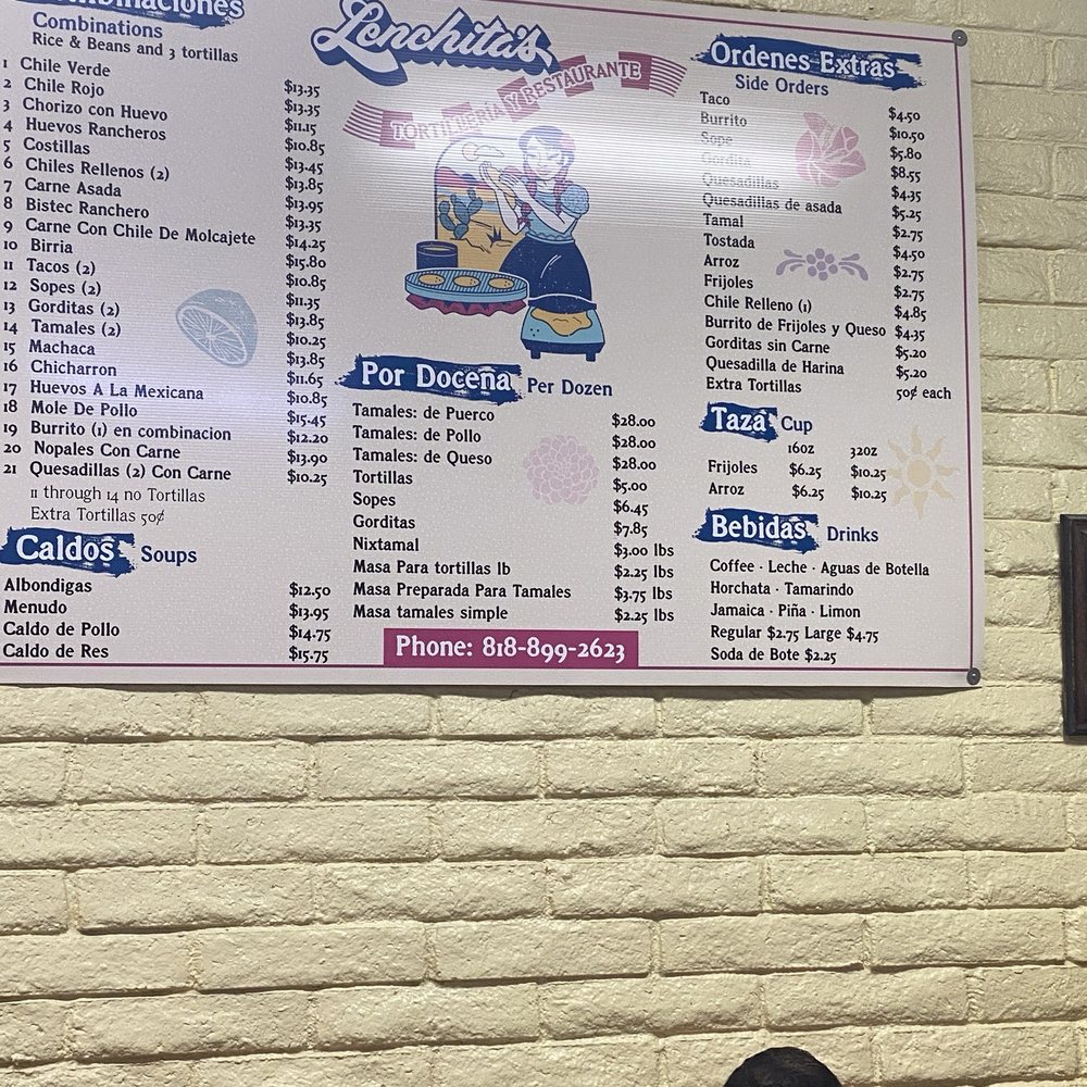 Lenchita's - Prices are higher - Mexican Near Me - Pacoima, California Lenchita's - Prices are higher - Mexican Near Me - Pacoima, California