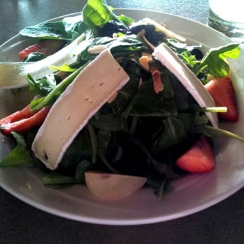 Poseidon on the Beach - Arugula, brie cheese and strawberry salad - Seafood Near Me - Del Mar, California