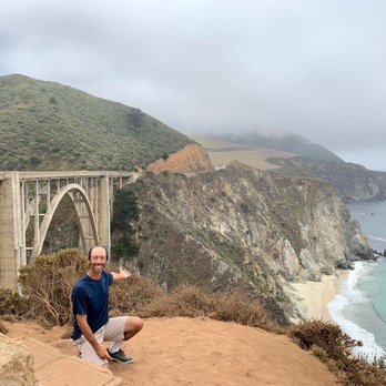Route 1 - Big Sur Coast Highway - Loving the setting here at Bixby Bridge. - Active Life Near Me - Big Sur, California Route 1 - Big Sur Coast Highway - Loving the setting here at Bixby Bridge. - Active Life Near Me - Big Sur, California