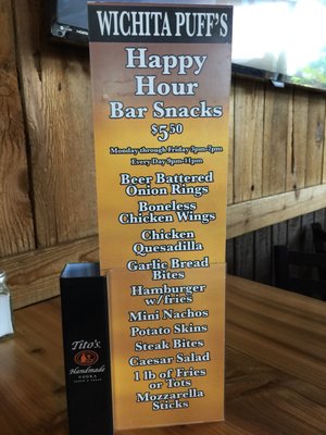 Menu photo 7 Wichita's Puff's Pub Gresham, OR