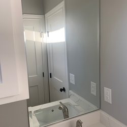 Childers Glass - Professional installation of the mirrors in our new house.