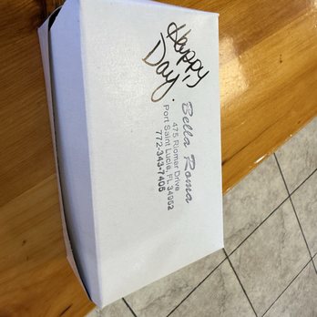 Bella Roma - A little gift from Angela( thank you it was simply amazing)! - Pizza Near Me - Port St. Lucie, Florida