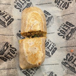 Gym Chicken Burrito