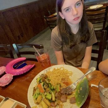 AJ Hibachi Steakhouse - an old friend eating Hibachi Chicken. - Steakhouses Near Me - Cheshire, Connecticut AJ Hibachi Steakhouse - an old friend eating Hibachi Chicken. - Steakhouses Near Me - Cheshire, Connecticut