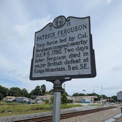Patrick Ferguson Historical Marker - Patrick Ferguson Historical Marker, Grover