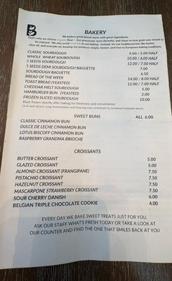 Menu photo 3 The Bakero Sarasota, FL