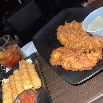 Alamo Drafthouse - Mozzarella sticks and chicken tenders with gravy - Cinema Near Me - Brooklyn, New York