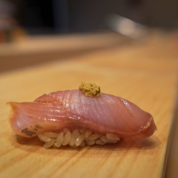 Sushidokoro Miyama - Warasa with Japanese mustard - wild yellowtail - Sushi Bars Near Me - Arcadia, California Sushidokoro Miyama - Warasa with Japanese mustard - wild yellowtail - Sushi Bars Near Me - Arcadia, California