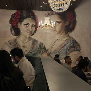 Baar Baar - Beautiful mural - Indian Near Me - Los Angeles, California