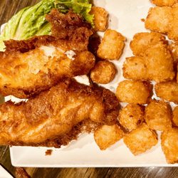 Uncle Buck's Fish Bowl & Grill - Two well prepared cod fillets