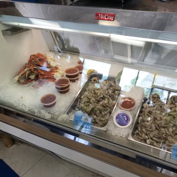 Lash Fish & Seafood - Fresh Gulf Shrimp and Crab.  Refrigerated case - Seafood Markets Near Me - Rogersville, Alabama