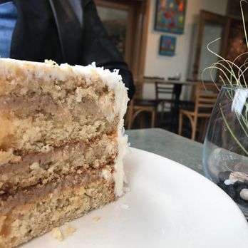 Cafe Flora - Coconut Cake - Vegetarian Near Me - Seattle, Washington Cafe Flora - Coconut Cake - Vegetarian Near Me - Seattle, Washington