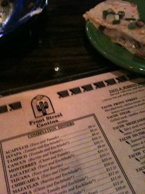 Menu photo 4 Front Street Cantina Naperville, IL