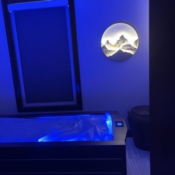 The Spa at RiverStone - Float therapy room... the mountain scape can be turned off - Day Spas Near Me - Pigeon Forge, Tennessee The Spa at RiverStone - Float therapy room... the mountain scape can be turned off - Day Spas Near Me - Pigeon Forge, Tennessee