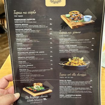 Z Innej Beczki - Menu - Spanish Near Me - Piła, WP
