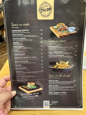 Menu photo 1 Z Innej Beczki Piła, WP