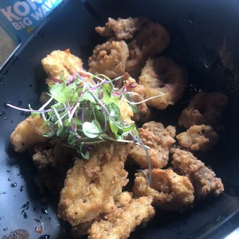 Black Market Miami - Calamari. It was decent. Needed a bit more salt. But nothing earth shattering - Sports Bars Near Me - Miami, Florida