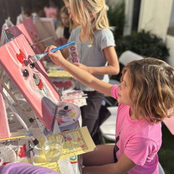 Artistic Flare Events - 10 year olds painting - Art Classes Near Me Artistic Flare Events - 10 year olds painting - Art Classes Near Me