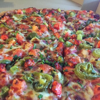 Can Am Pizza - Paneer Veggie Pizza, a favorite. - Pizza Near Me - Redmond, Washington