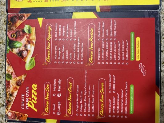 Menu photo 4 Pizza Twist Reno, NV