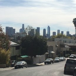 Gorgeous views of Downtown LA as you reach the peak of the hike. Gorgeous views of Downtown LA as you reach the peak of the hike.