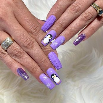 Blossom Nails & Spa - Purple winter nails - Nail Salons Near Me - Sugar Mountain, North Carolina Blossom Nails & Spa - Purple winter nails - Nail Salons Near Me - Sugar Mountain, North Carolina