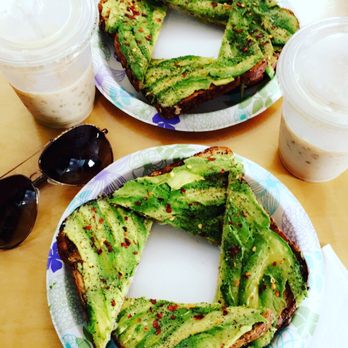 Black Rail Coffee - Avocado Toast with Iced Lattes! - Coffee & Tea Near Me - Hoboken, New Jersey