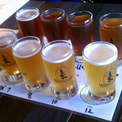 White Labs Brewing Co- San Diego Kitchen and Tap - Mild and IPA flight