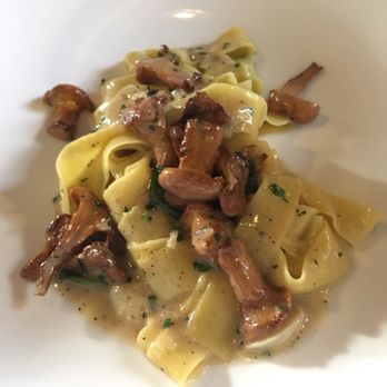 Spring - Chanterelle mushrooms with tagliatelle $30 - New American Near Me - Marietta, Georgia