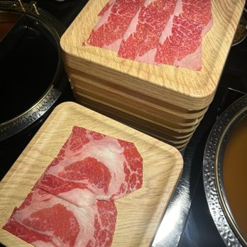 Chubby Cattle Shabu - Bottom: ribeye and top: brisket - Hot Pot Near Me - Duluth, Georgia Chubby Cattle Shabu - Bottom: ribeye and top: brisket - Hot Pot Near Me - Duluth, Georgia