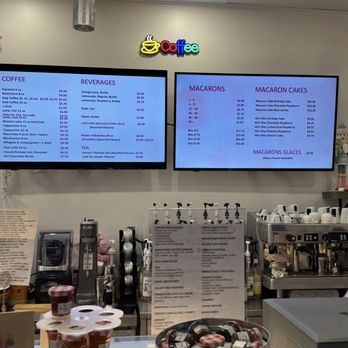 Le Macaron French Pastries - Menu boards - Macarons Near Me - Raleigh, North Carolina Le Macaron French Pastries - Menu boards - Macarons Near Me - Raleigh, North Carolina