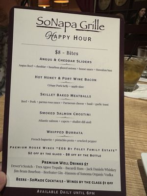 Menu photo 4 SoNapa Grille Jacksonville Beach, FL Menu photo 4 SoNapa Grille Jacksonville Beach, FL