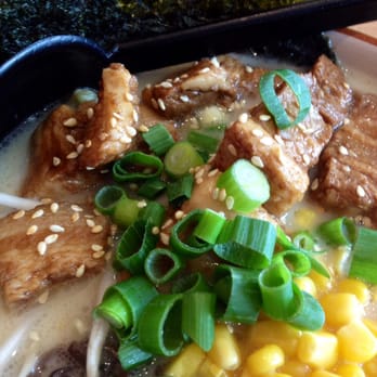 Full Ramen - Kakuni ramen with Tonkotsu broth. Add corn & seaweed. - Ramen Near Me - Surrey, British Columbia