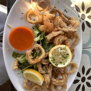 Farmer's Table - Fried Shrimp Calamari - New American Near Me - La Mesa, California Farmer's Table - Fried Shrimp Calamari - New American Near Me - La Mesa, California
