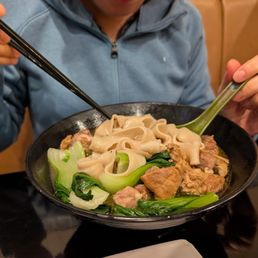 Linguine Noodles Soup