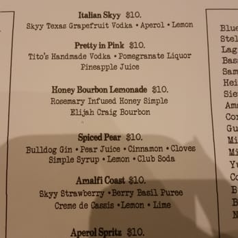 Sorella - Current drink list 9/23/15 - Pizza Near Me - Hartford, Connecticut Sorella - Current drink list 9/23/15 - Pizza Near Me - Hartford, Connecticut