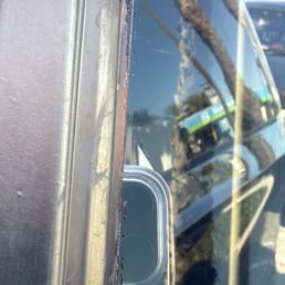 Sharpie to cover the shortness of tint cutting