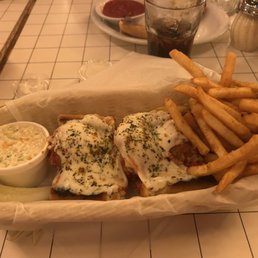 Cheesy Italian Meatball Sandwich with cheese