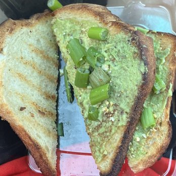 Great Harvest Bread Co - Where's the avocado on my avocado toast? The onions are not chopped. There is no seeds. It's burnt. - Bakeries Near Me - Fort Worth, Texas Great Harvest Bread Co - Where's the avocado on my avocado toast? The onions are not chopped. There is no seeds. It's burnt. - Bakeries Near Me - Fort Worth, Texas