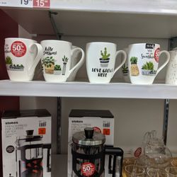 Think Kitchen - Mugs and French presses