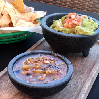 Fuego - Salsa, Guacamole & House Made Chips - not extraordinary - Mexican Near Me - Long Beach, California