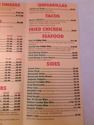 Menu photo 4 Chop's Shop Gasport, NY