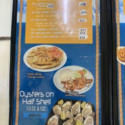 La Playa Restaurant - Menu as of Oct 2022