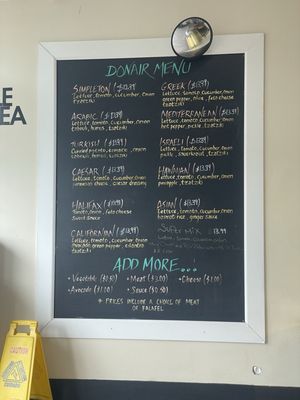 Menu photo 2 Donair Hut Langley, BC