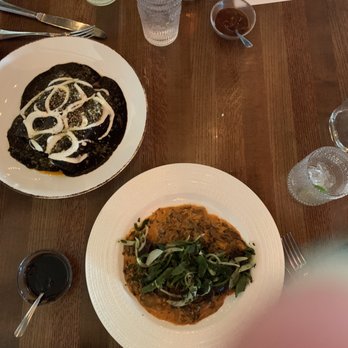 Mi Vida - enchiladas de mole (brisket) & Steak with mushroom sauce - Mexican Near Me - Washington, DC, District of Columbia Mi Vida - enchiladas de mole (brisket) & Steak with mushroom sauce - Mexican Near Me - Washington, DC, District of Columbia