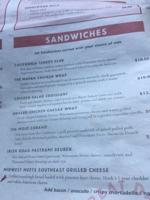 Menu photo 6 Great Dane Pub & Brewing Madison, WI