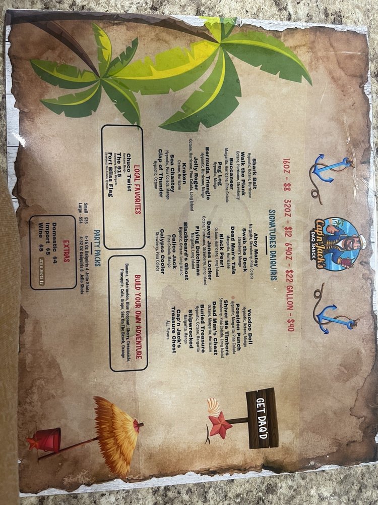 Cap’n Jack’s Daq Shack Logo