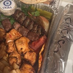 Chicken Shawarma & Mixed Grilled Platter Chicken Shawarma & Mixed Grilled Platter